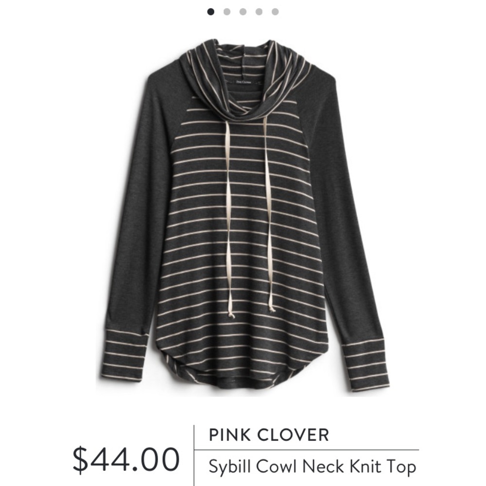Cowl neck shirt